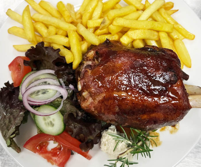 Jambon braisé fumé